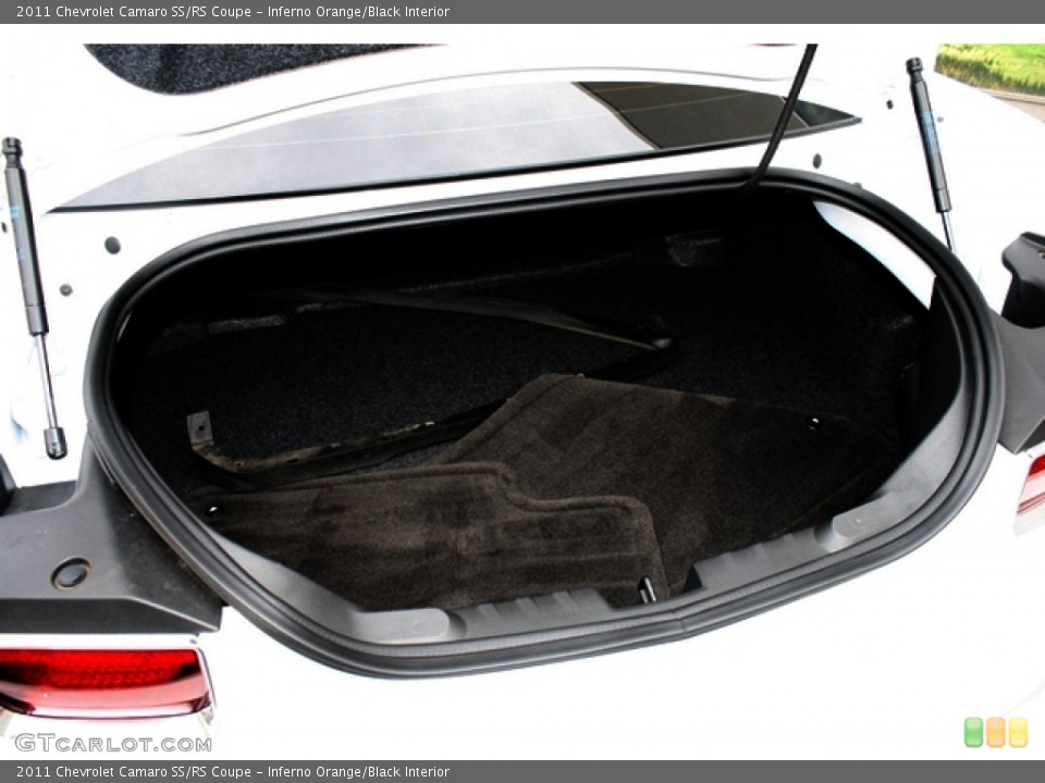 Inferno Orange/Black Interior Trunk for the 2011 Chevrolet Camaro SS/RS Coupe #59095883