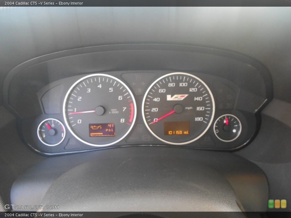 Ebony Interior Gauges for the 2004 Cadillac CTS -V Series #59096348