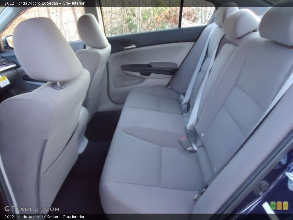 Gray Interior Photo for the 2012 Honda Accord LX Sedan #59101169