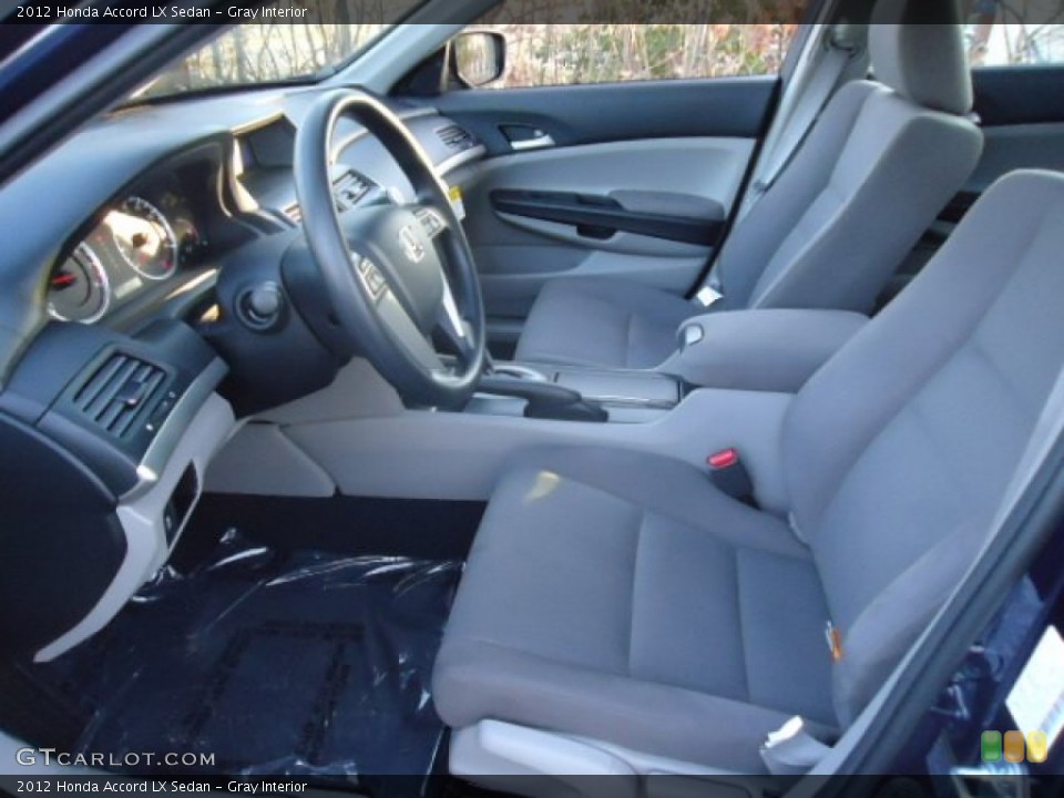 Gray Interior Photo for the 2012 Honda Accord LX Sedan #59101481