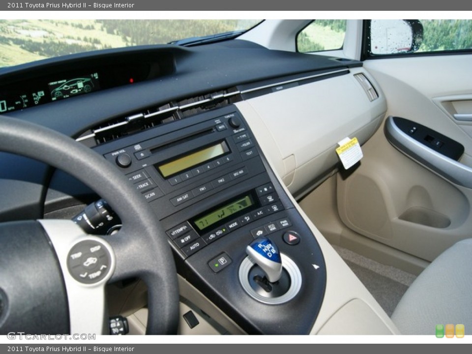 Bisque Interior Controls for the 2011 Toyota Prius Hybrid II #59101871
