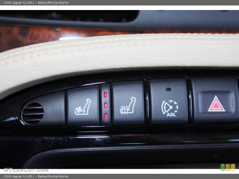 Barley/Mocha Interior Controls for the 2009 Jaguar XJ XJ8 L #59103821