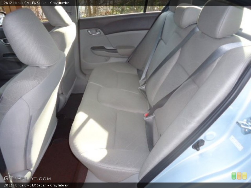Gray Interior Photo for the 2012 Honda Civic EX Sedan #59104106