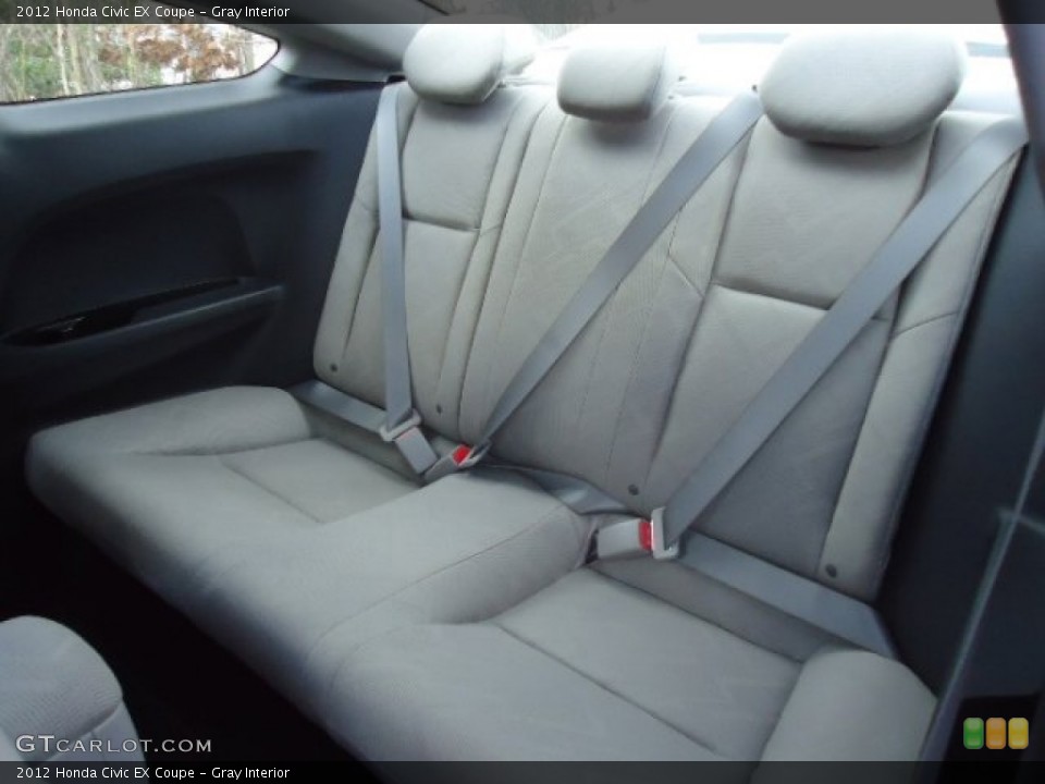 Gray Interior Photo for the 2012 Honda Civic EX Coupe #59105012