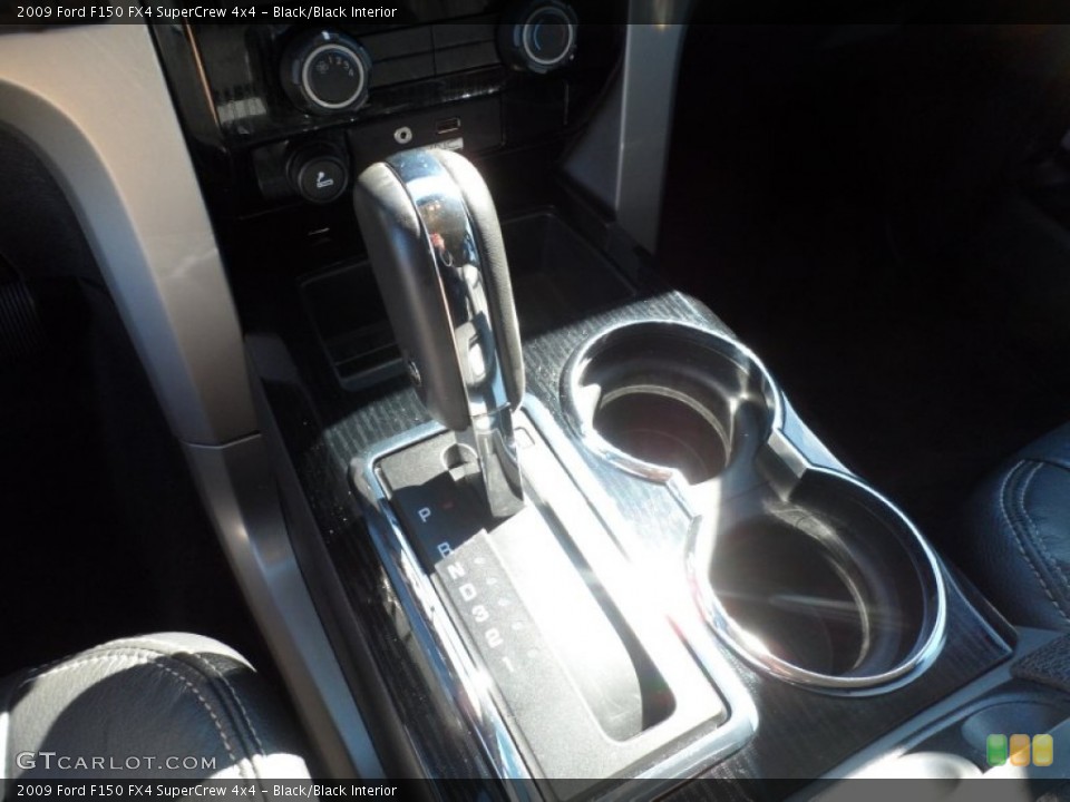 Black/Black Interior Transmission for the 2009 Ford F150 FX4 SuperCrew 4x4 #59106260
