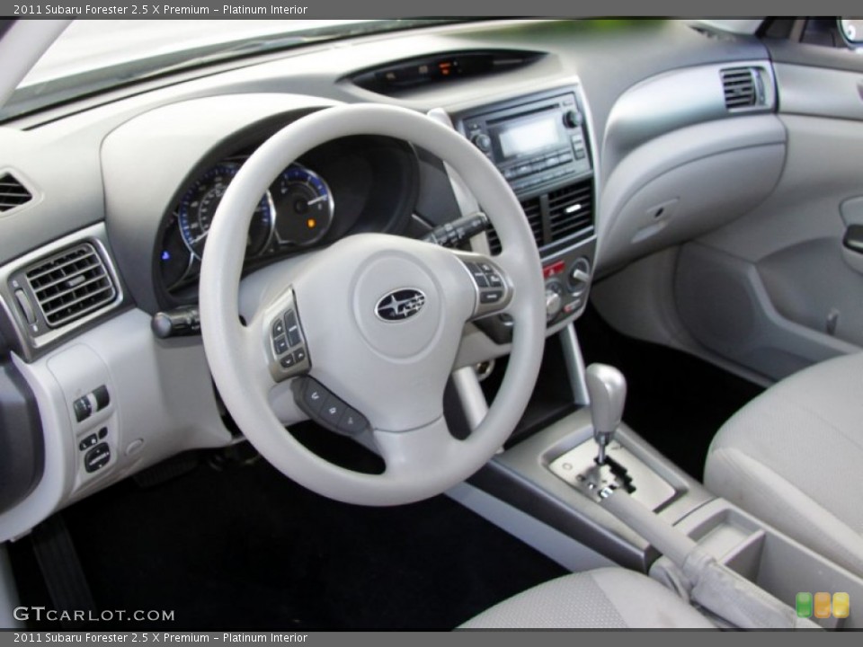 Platinum Interior Photo for the 2011 Subaru Forester 2.5 X Premium #59106749