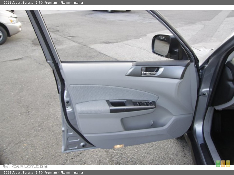 Platinum Interior Door Panel for the 2011 Subaru Forester 2.5 X Premium #59106812