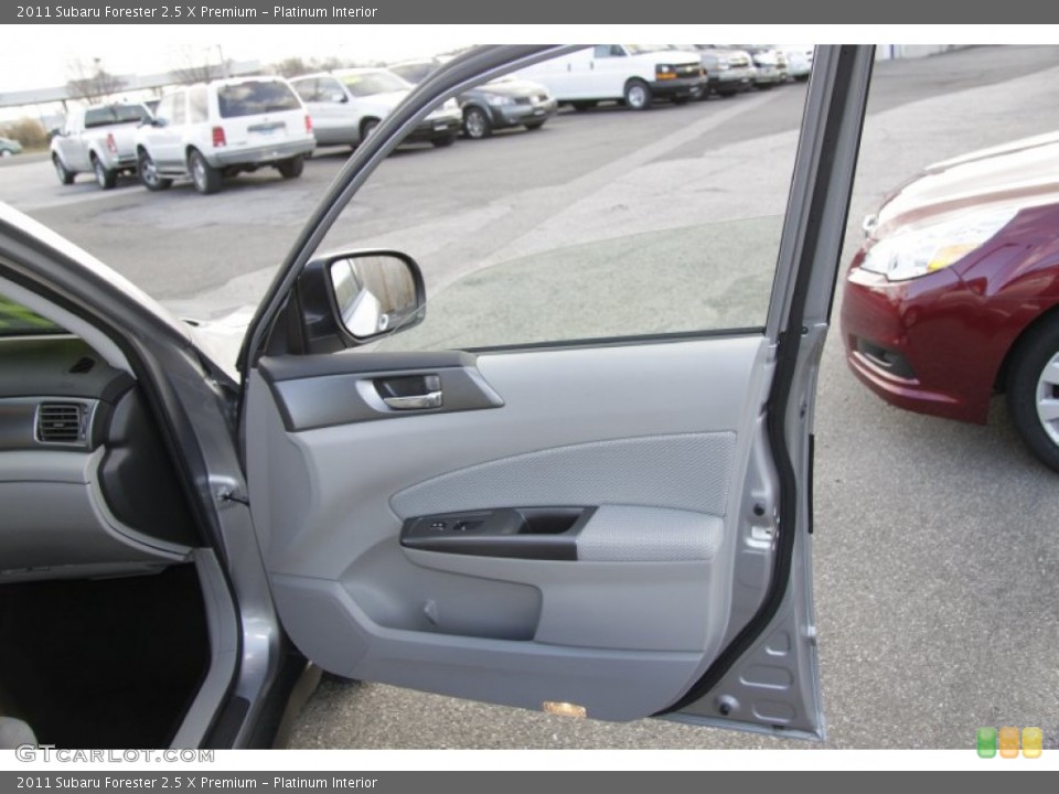 Platinum Interior Door Panel for the 2011 Subaru Forester 2.5 X Premium #59106857