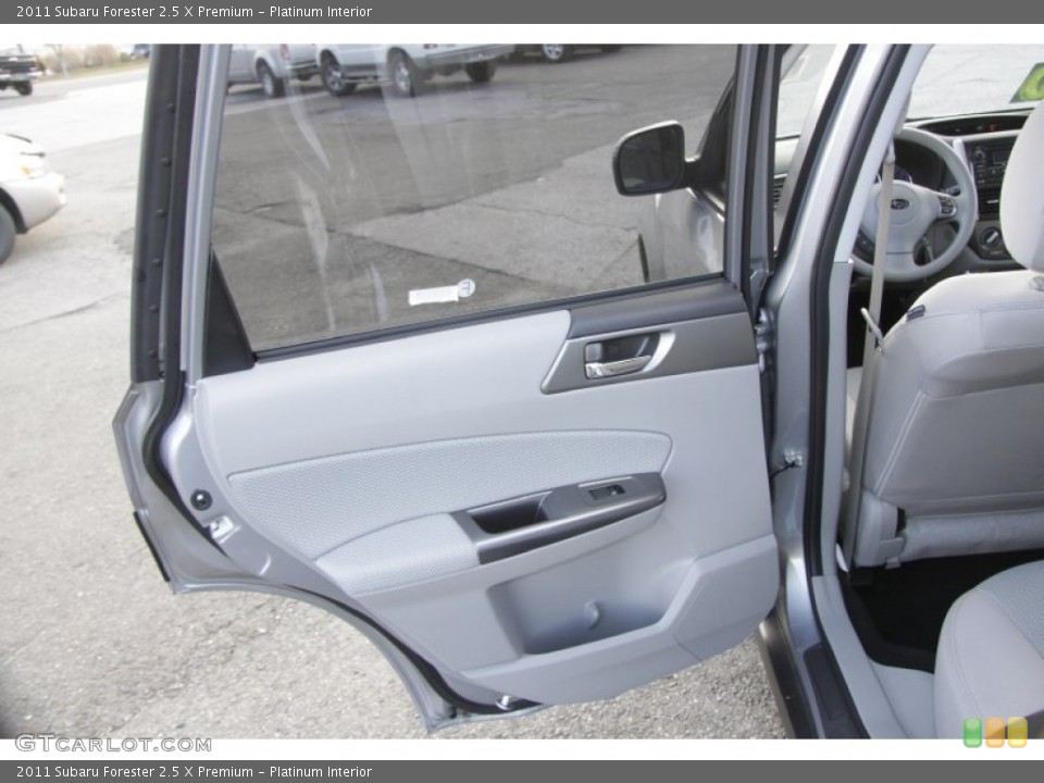 Platinum Interior Door Panel for the 2011 Subaru Forester 2.5 X Premium #59106866