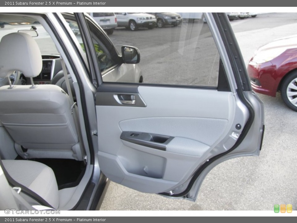 Platinum Interior Door Panel for the 2011 Subaru Forester 2.5 X Premium #59106875