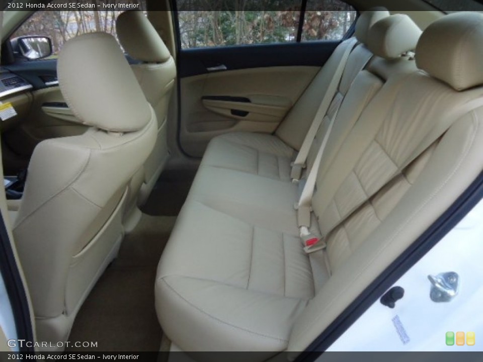 Ivory Interior Photo for the 2012 Honda Accord SE Sedan #59107232