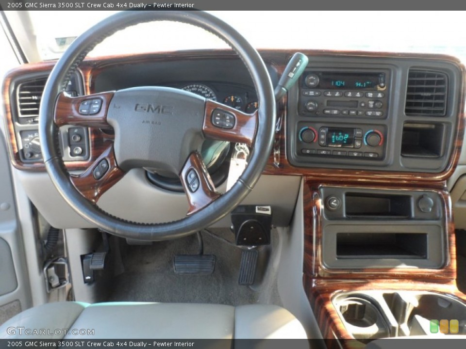 Pewter Interior Dashboard for the 2005 GMC Sierra 3500 SLT Crew Cab 4x4 Dually #59107871