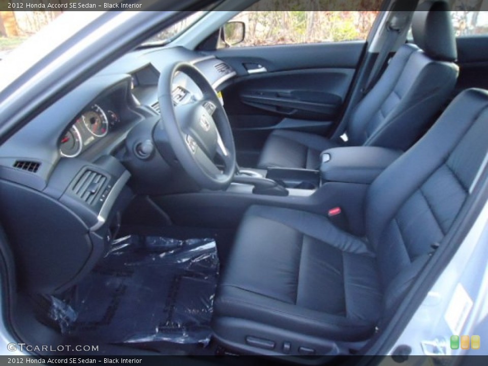 Black Interior Photo for the 2012 Honda Accord SE Sedan #59108549