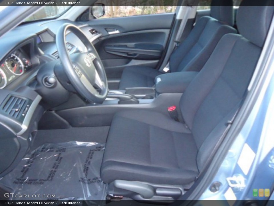 Black Interior Photo for the 2012 Honda Accord LX Sedan #59109401