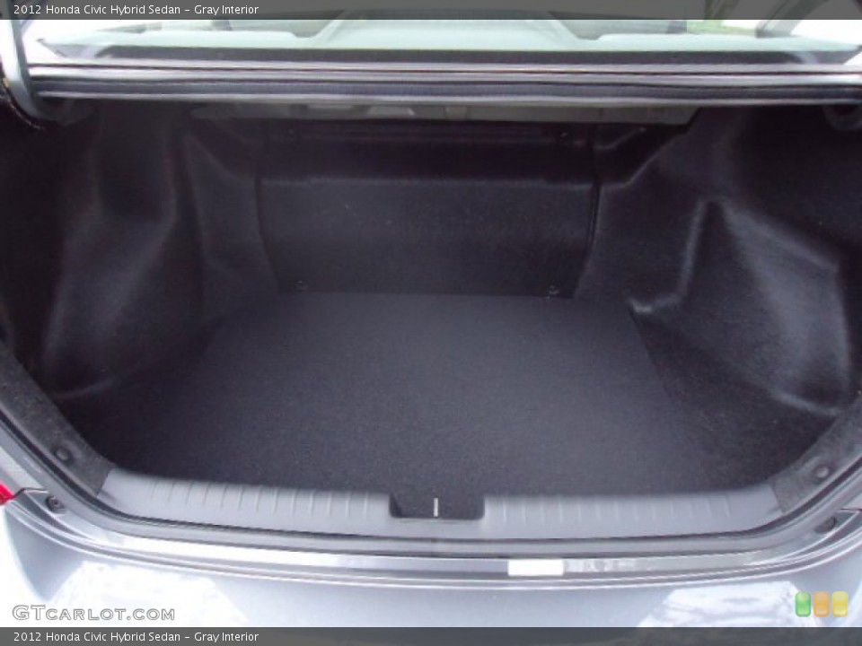 Gray Interior Trunk for the 2012 Honda Civic Hybrid Sedan #59110262