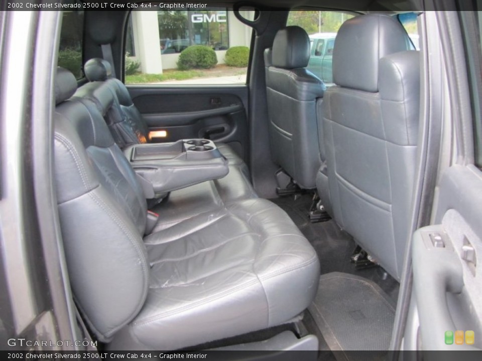 Graphite Interior Photo for the 2002 Chevrolet Silverado 2500 LT Crew Cab 4x4 #59114669