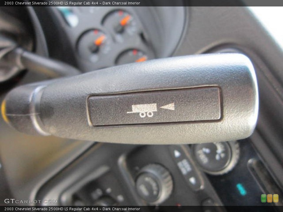 Dark Charcoal Interior Transmission for the 2003 Chevrolet Silverado 2500HD LS Regular Cab 4x4 #59121002