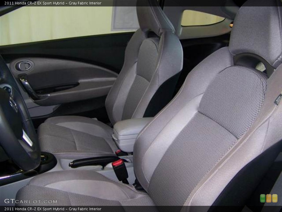 Gray Fabric Interior Photo for the 2011 Honda CR-Z EX Sport Hybrid #59122168
