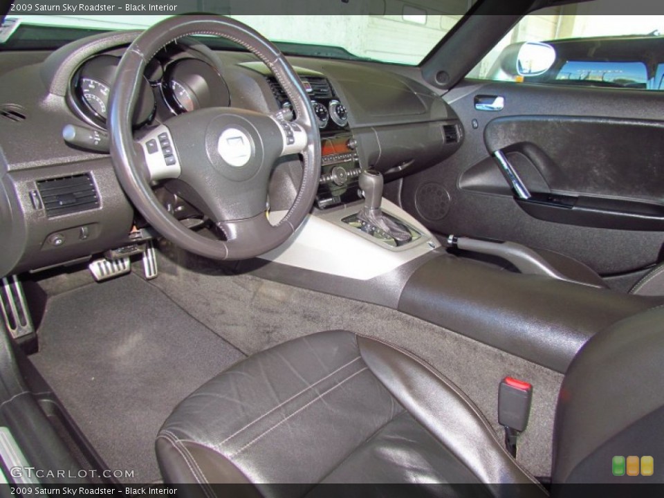 Black Interior Photo for the 2009 Saturn Sky Roadster #59125517