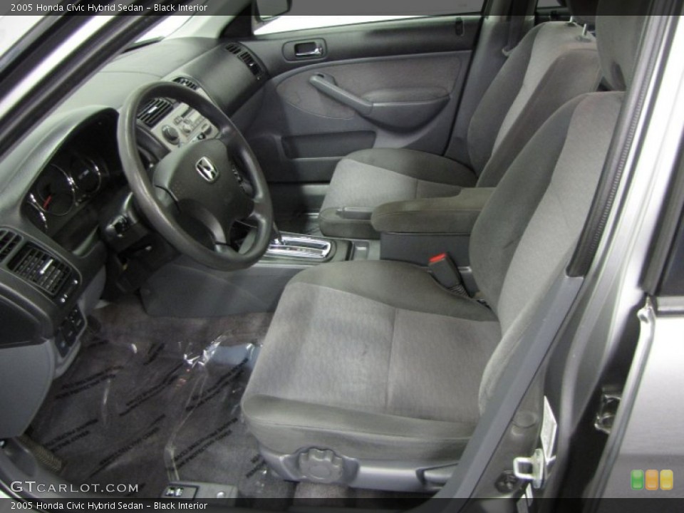Black Interior Photo for the 2005 Honda Civic Hybrid Sedan #59126437