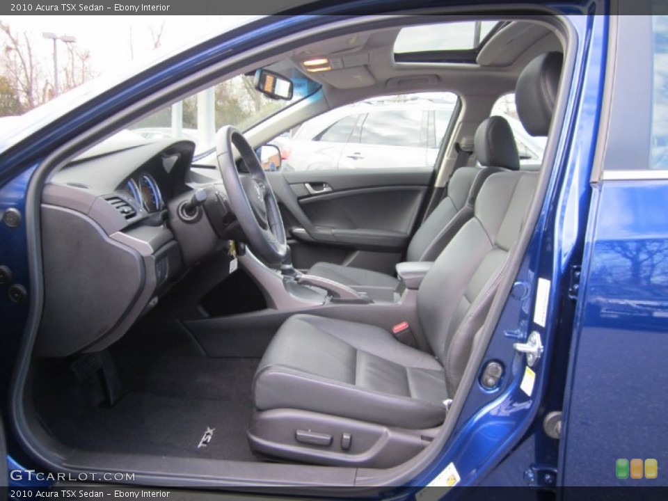 Ebony Interior Photo for the 2010 Acura TSX Sedan #59127109