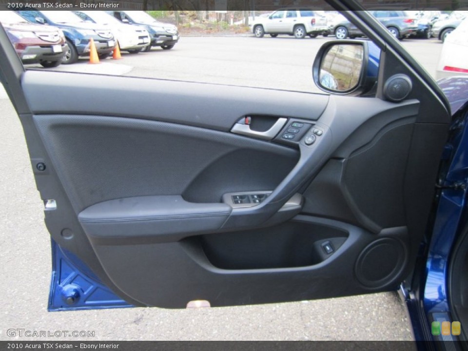 Ebony Interior Door Panel for the 2010 Acura TSX Sedan #59127118