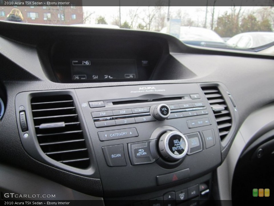 Ebony Interior Controls for the 2010 Acura TSX Sedan #59127172