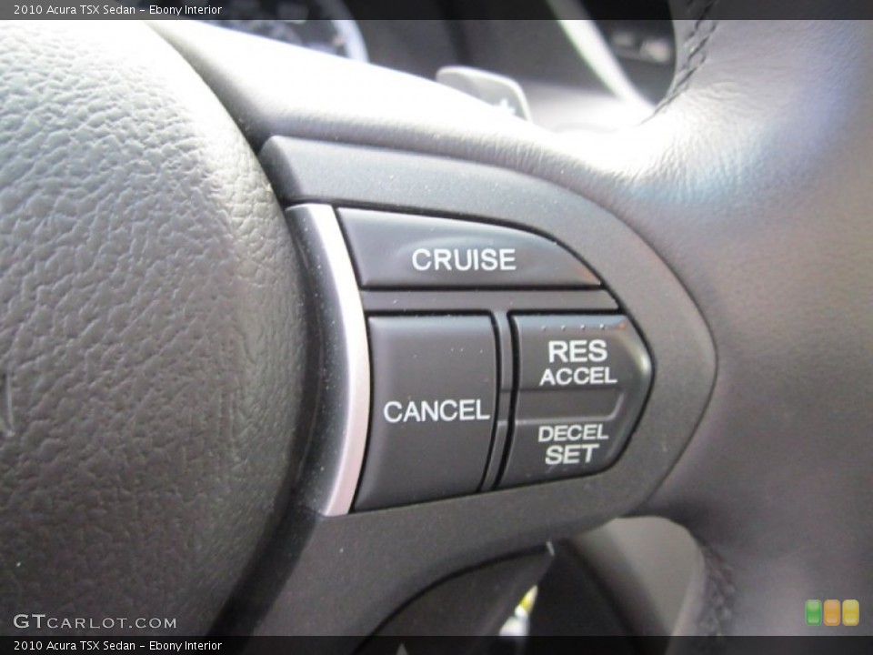 Ebony Interior Controls for the 2010 Acura TSX Sedan #59127199