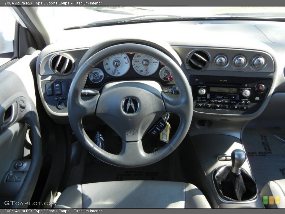 Titanium Interior Dashboard for the 2004 Acura RSX Type S Sports Coupe #59131475