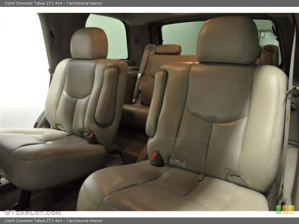 Tan/Neutral Interior Photo for the 2004 Chevrolet Tahoe Z71 4x4 #59131628