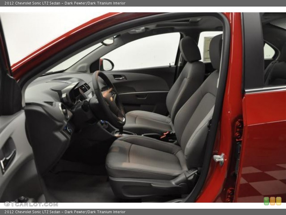 Dark Pewter/Dark Titanium Interior Photo for the 2012 Chevrolet Sonic LTZ Sedan #59132177