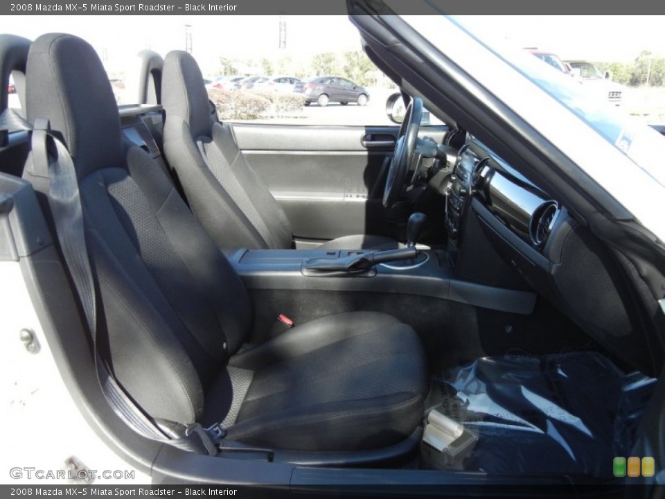 Black Interior Photo for the 2008 Mazda MX-5 Miata Sport Roadster #59132516