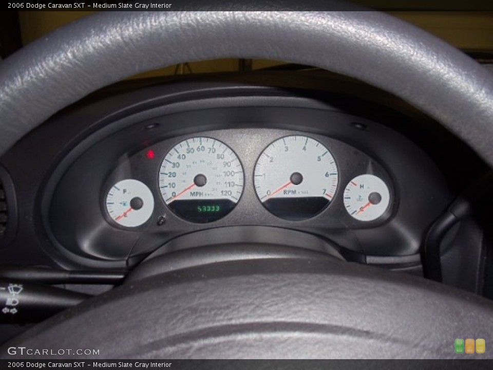 Medium Slate Gray Interior Gauges for the 2006 Dodge Caravan SXT #59133143