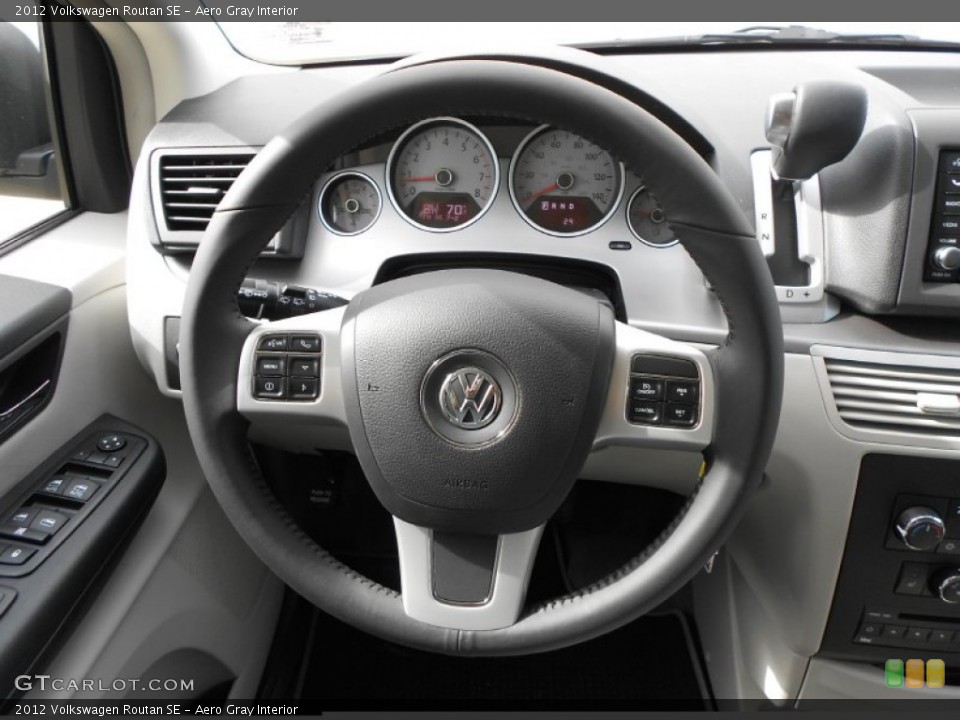 Aero Gray Interior Steering Wheel for the 2012 Volkswagen Routan SE #59134733