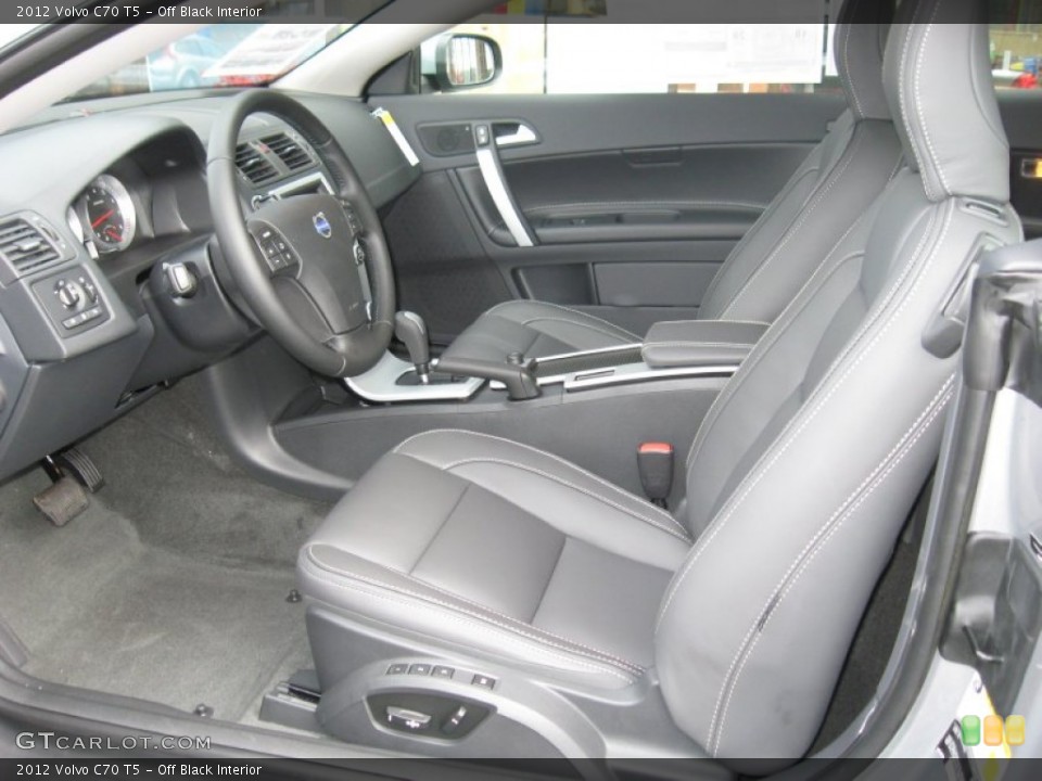 Off Black Interior Photo for the 2012 Volvo C70 T5 #59135810