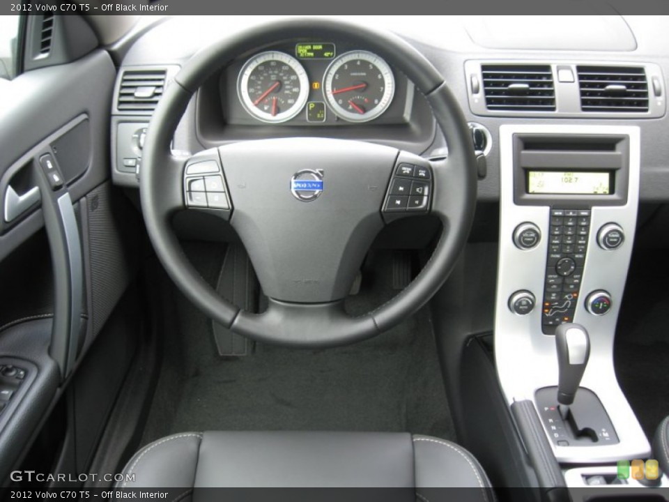 Off Black Interior Dashboard for the 2012 Volvo C70 T5 #59135870