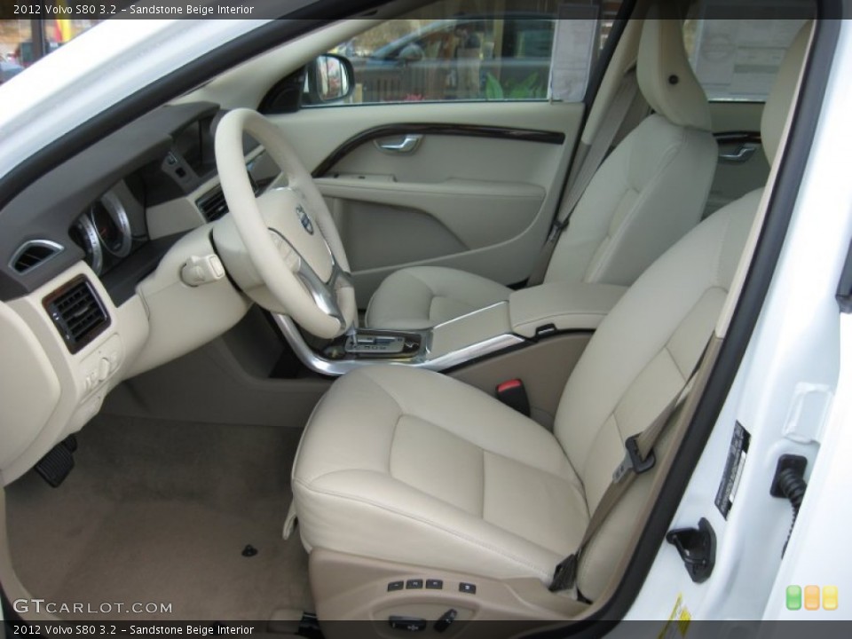 Sandstone Beige Interior Photo for the 2012 Volvo S80 3.2 #59136023