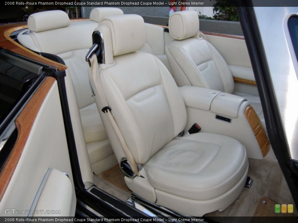 Light Creme Interior Photo for the 2008 Rolls-Royce Phantom Drophead Coupe  #59136368