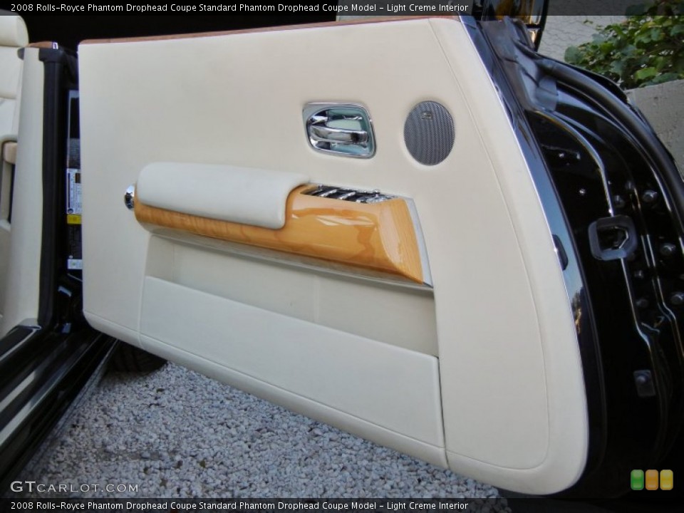 Light Creme Interior Door Panel for the 2008 Rolls-Royce Phantom Drophead Coupe  #59136542