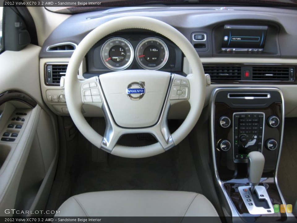 Sandstone Beige Interior Dashboard for the 2012 Volvo XC70 3.2 AWD #59136578