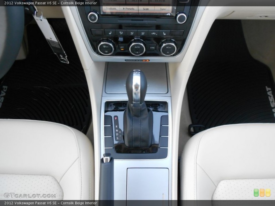 Cornsilk Beige Interior Transmission for the 2012 Volkswagen Passat V6 SE #59137655