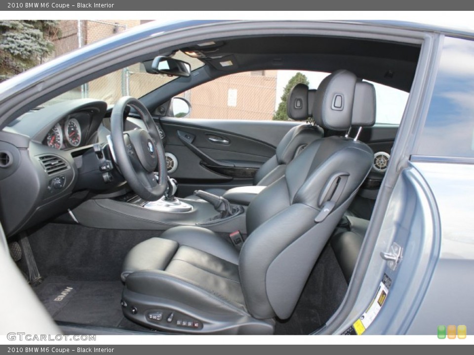 Black Interior Photo for the 2010 BMW M6 Coupe #59138162