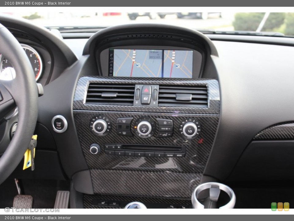 Black Interior Controls for the 2010 BMW M6 Coupe #59138222