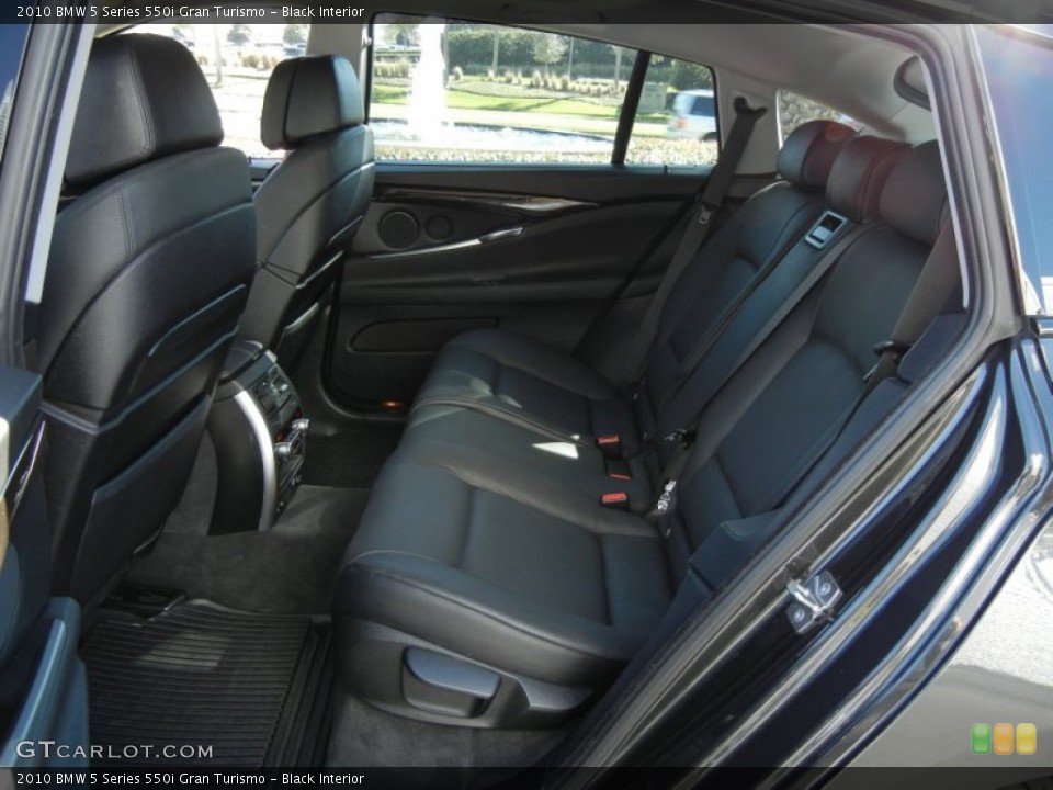Black Interior Photo for the 2010 BMW 5 Series 550i Gran Turismo #59142083