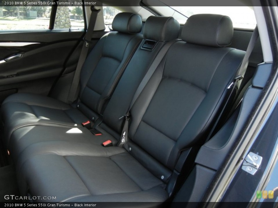Black Interior Photo for the 2010 BMW 5 Series 550i Gran Turismo #59142092