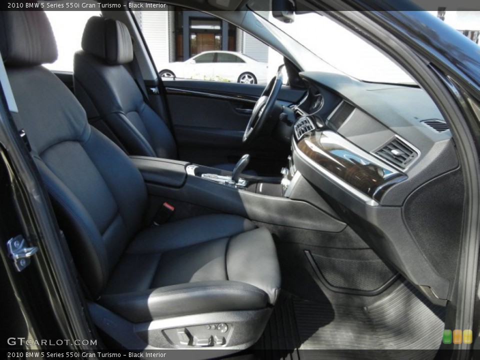 Black Interior Photo for the 2010 BMW 5 Series 550i Gran Turismo #59142118