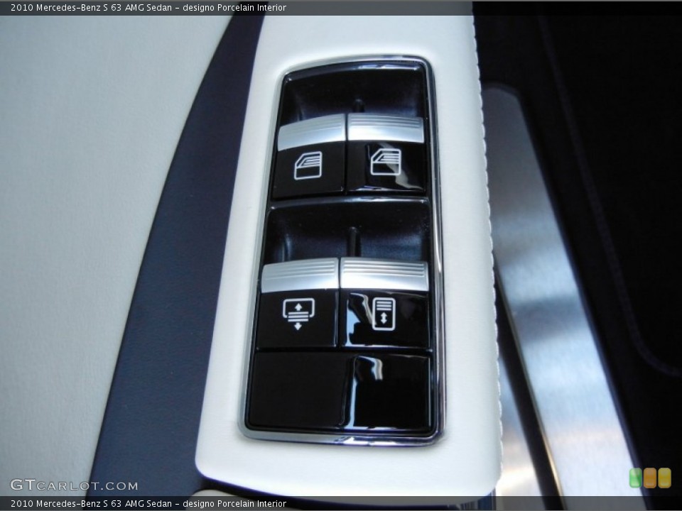 designo Porcelain Interior Controls for the 2010 Mercedes-Benz S 63 AMG Sedan #59142443
