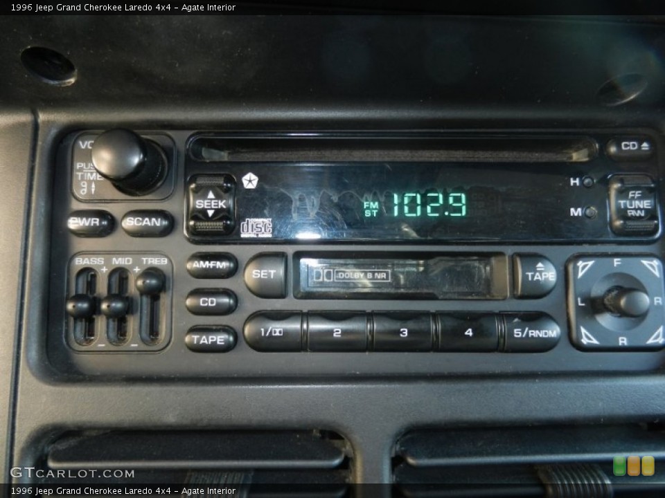 Agate Interior Audio System for the 1996 Jeep Grand Cherokee Laredo 4x4 #59144852
