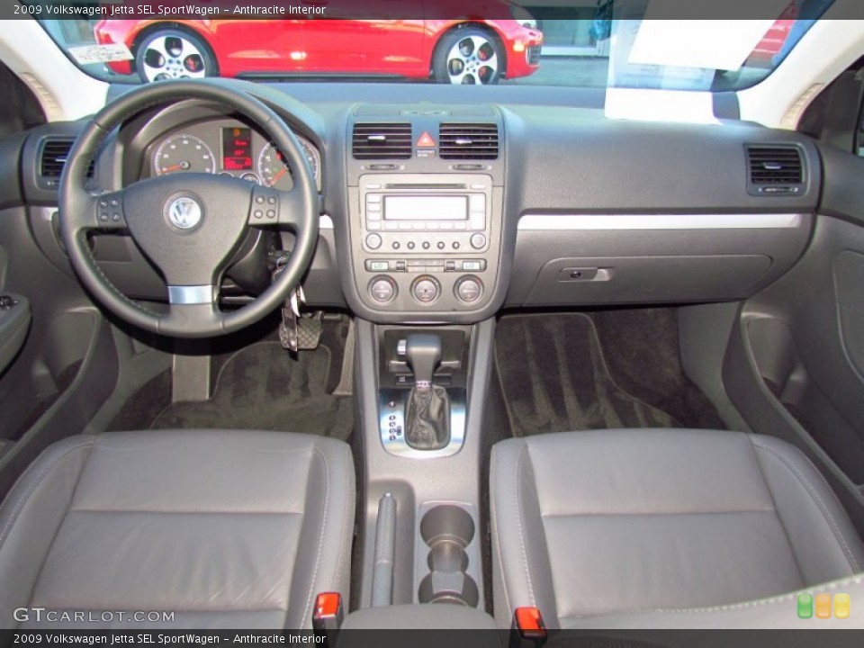 Anthracite Interior Dashboard for the 2009 Volkswagen Jetta SEL SportWagen #59145811