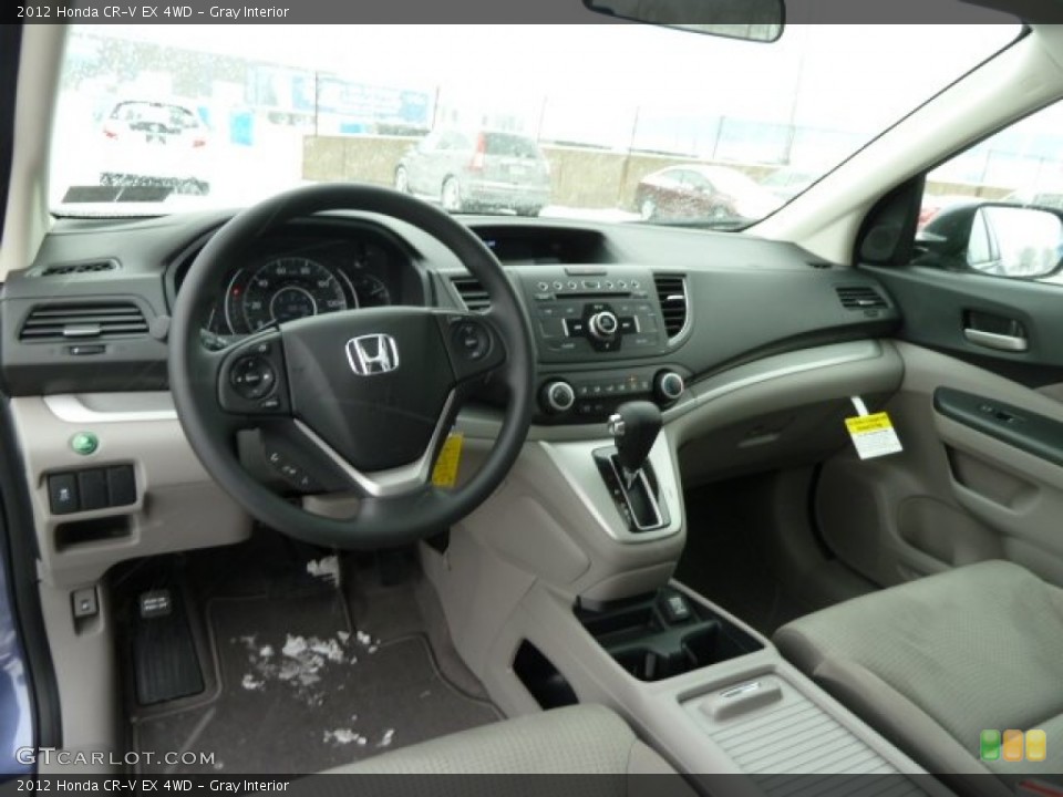 Gray Interior Dashboard for the 2012 Honda CR-V EX 4WD #59146436